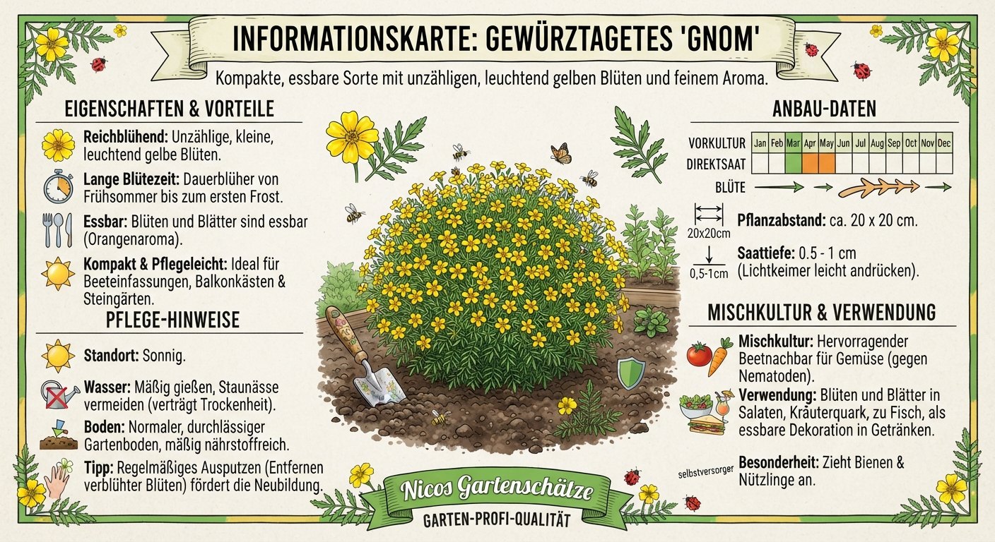 Gewuerztagetes Gnom