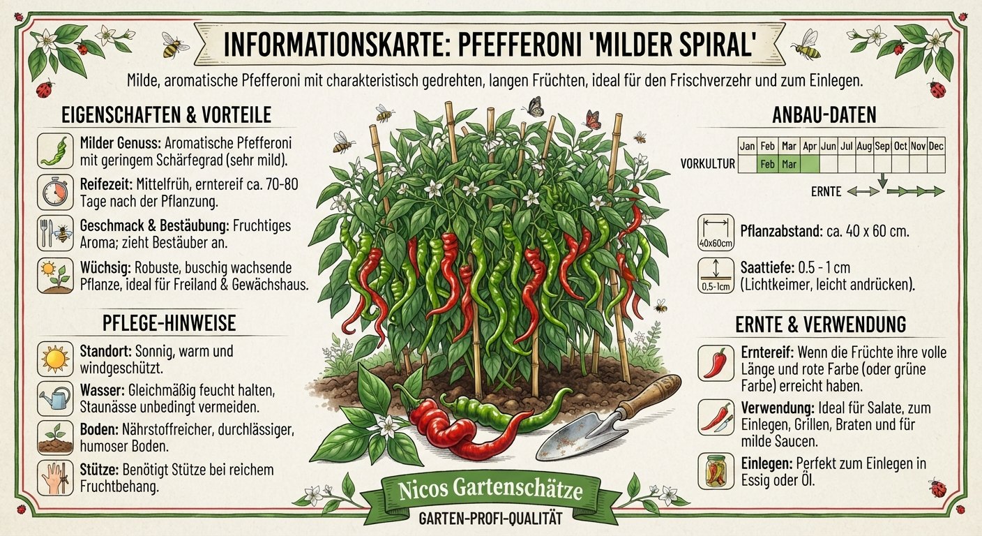 Pfefferoni Milder Spiral