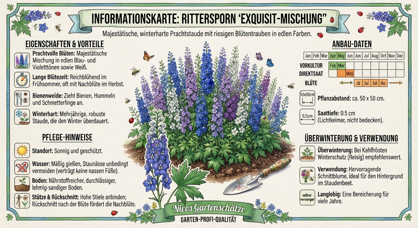 Rittersporn Exquisit Mischung