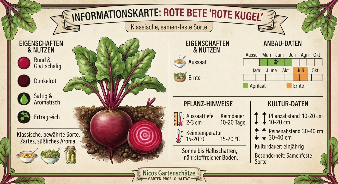 Rote Bete Rote Kugel