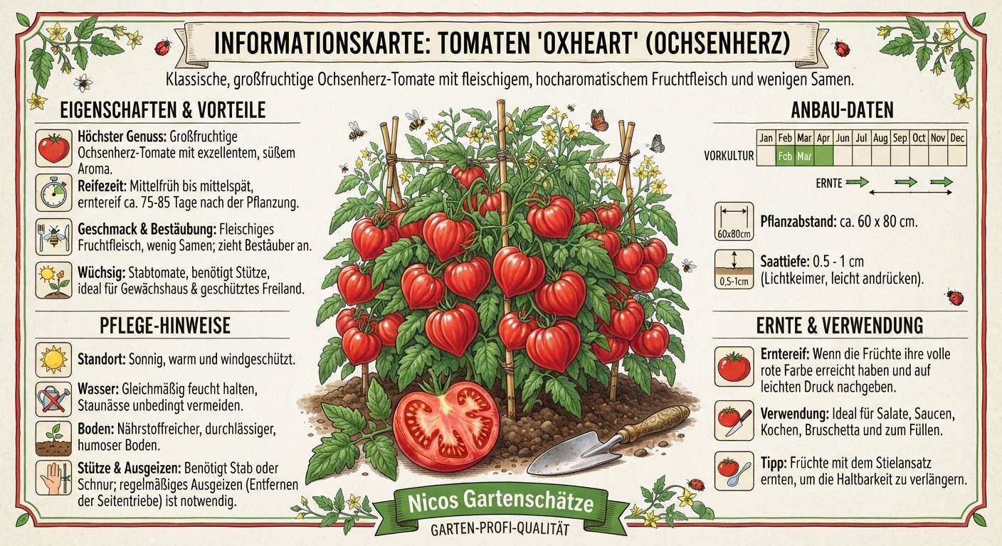 Tomaten Oxheart Ochsenherz